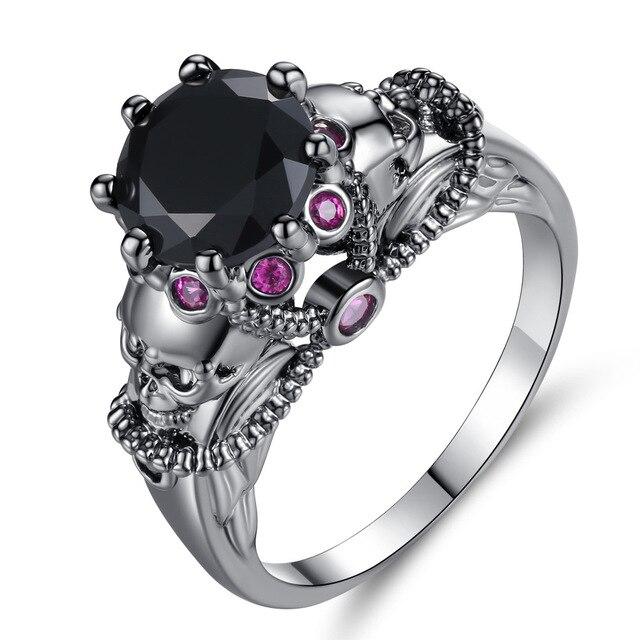 Bague Crâne D'Ange Déchu