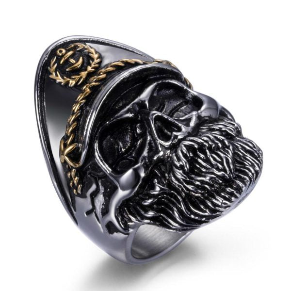 Bague Crâne de Capitaine