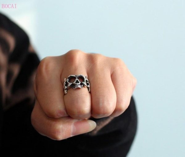 Bague Crâne esprit de Thor