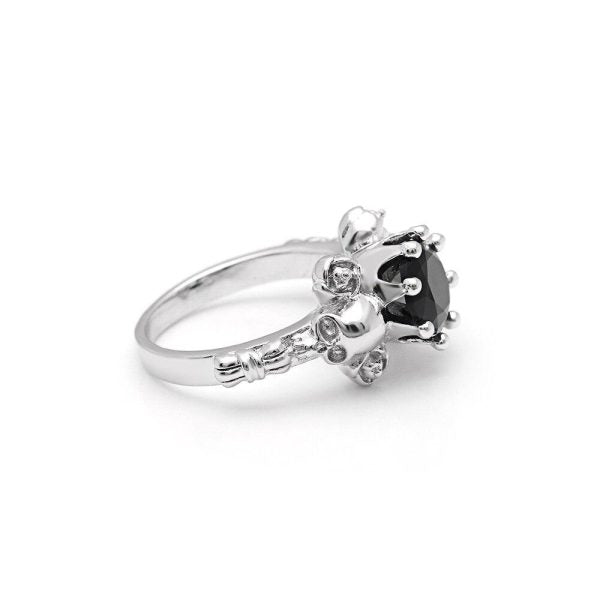 Bague Gothique Odinique en Acier