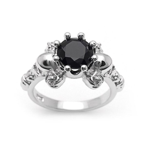 Bague Gothique Odinique en Acier