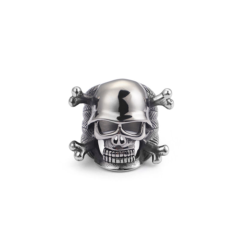 Bague Terreur des Routes – Acier Inoxydable