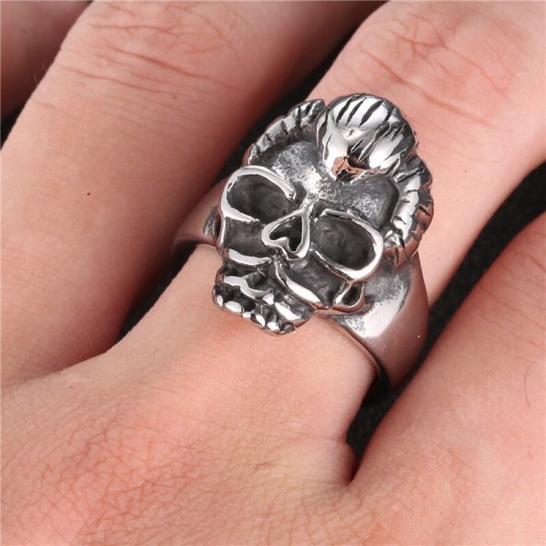 Bague Tête de Mort Destin Brisé
