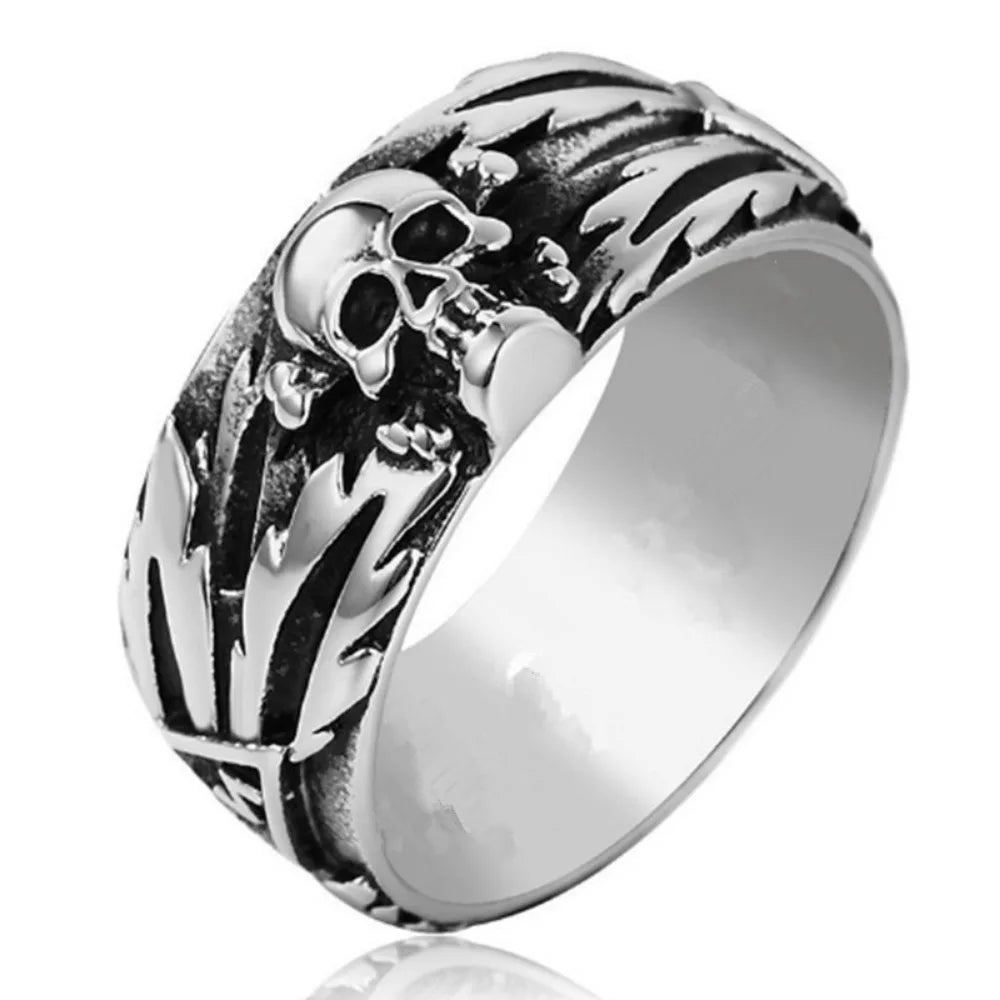 Bague Tête de Mort Résurgence
