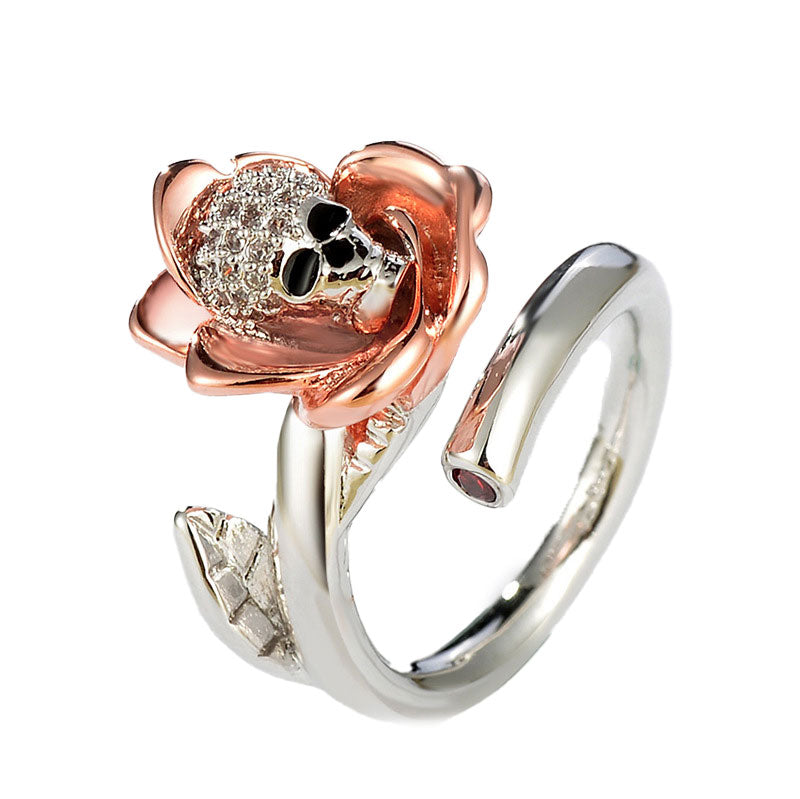 Bague Tête de Mort Spectrale
