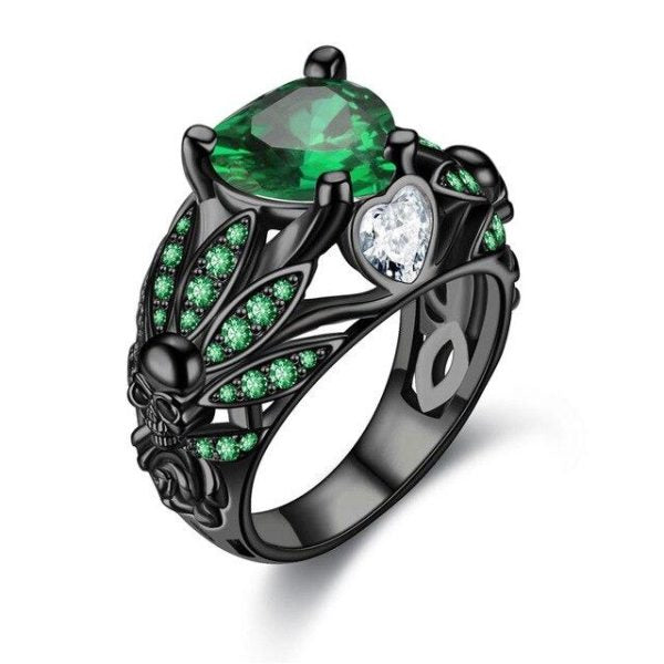 Bague Viking Hel en Acier