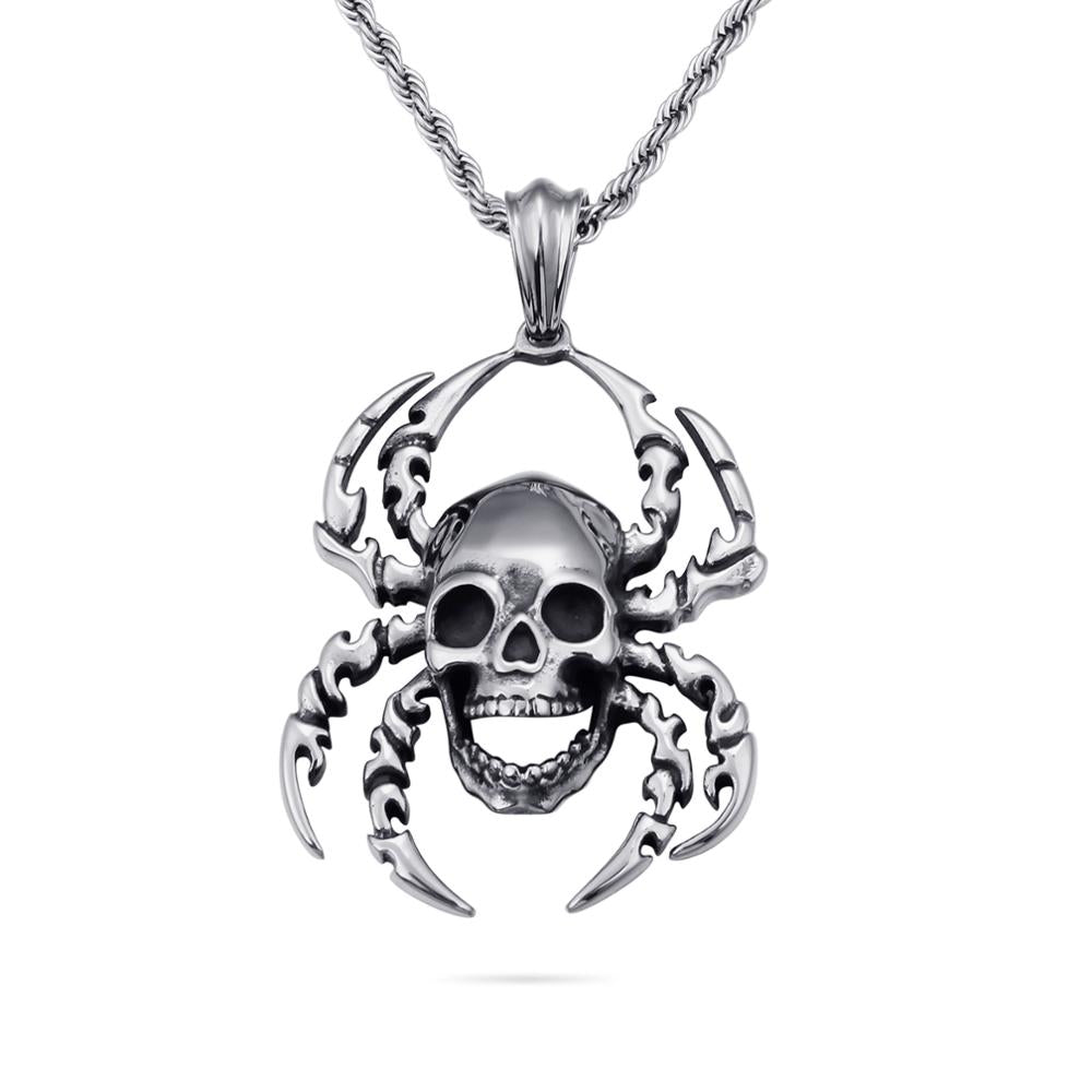 Collier Crâne - Toile Mystique