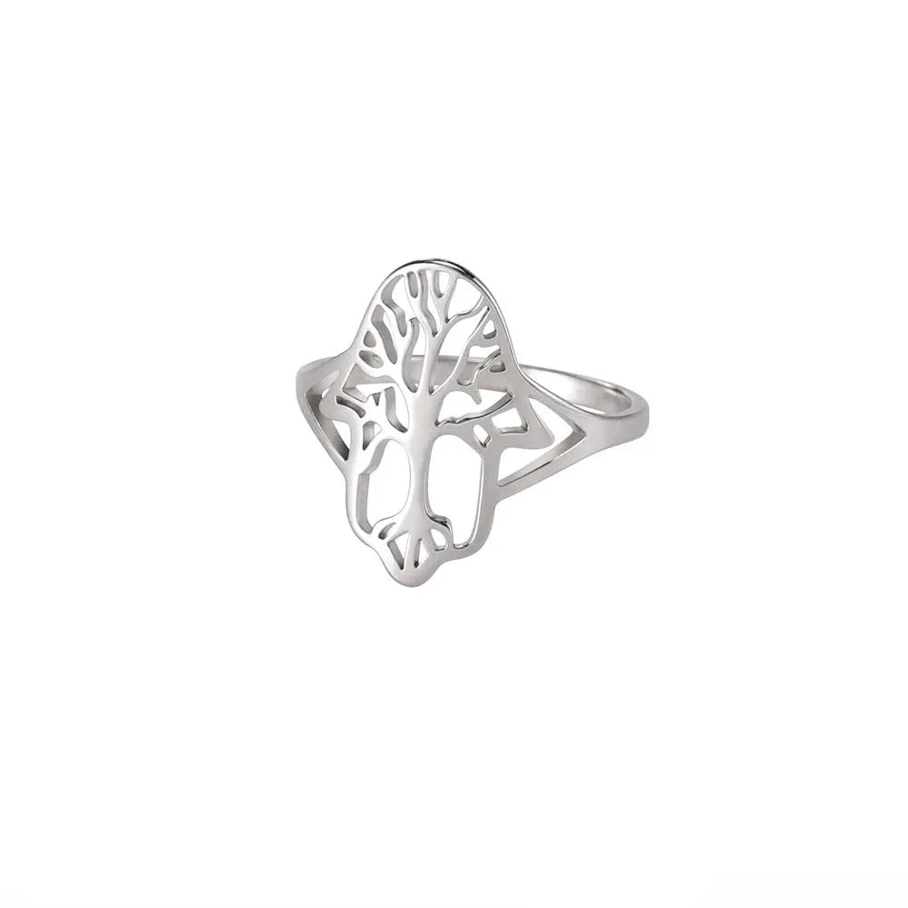 Bague Arbre de Sagesse - Argentée