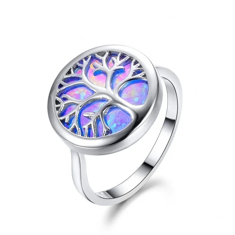 Bague Pierre Arbre De Vie