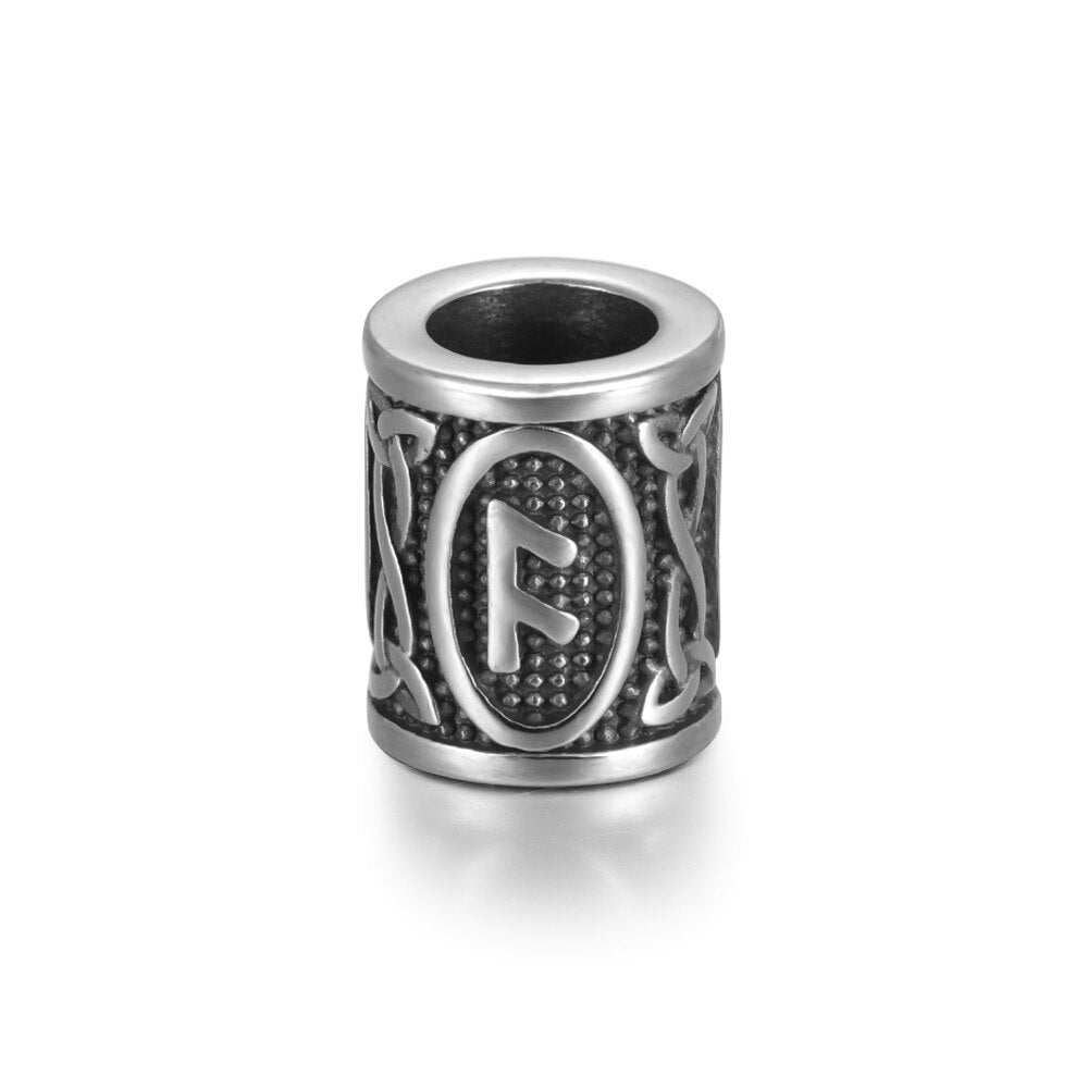 Perle En Acier <br>Rune Ansuz</br> Viking Shop