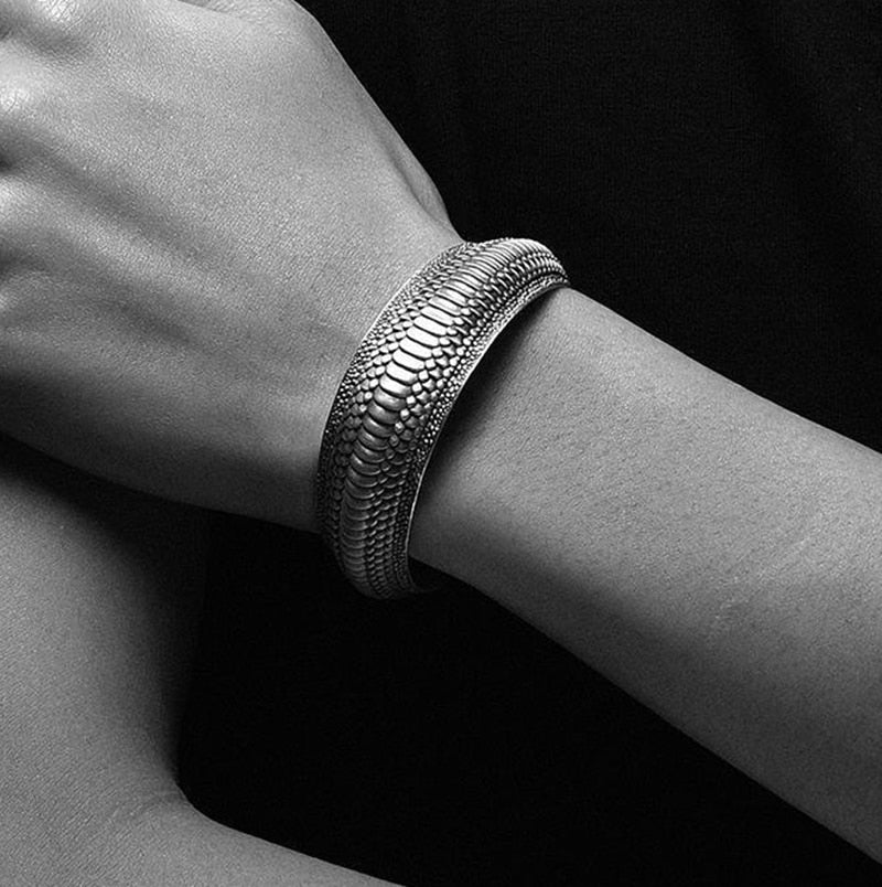 Bracelet Viking <br>Ecailles Du Serpent De Midgard</br> Viking Shop