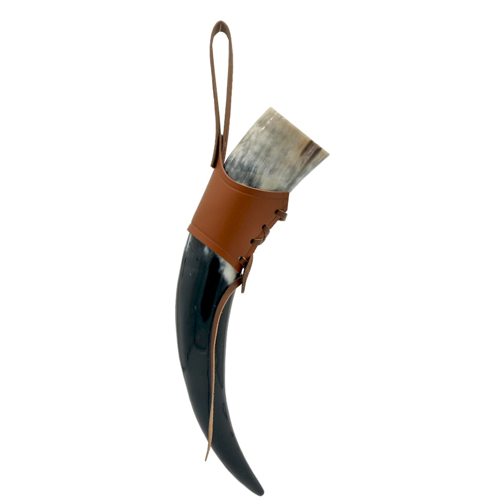 Corne à Boire Viking Avec Attache