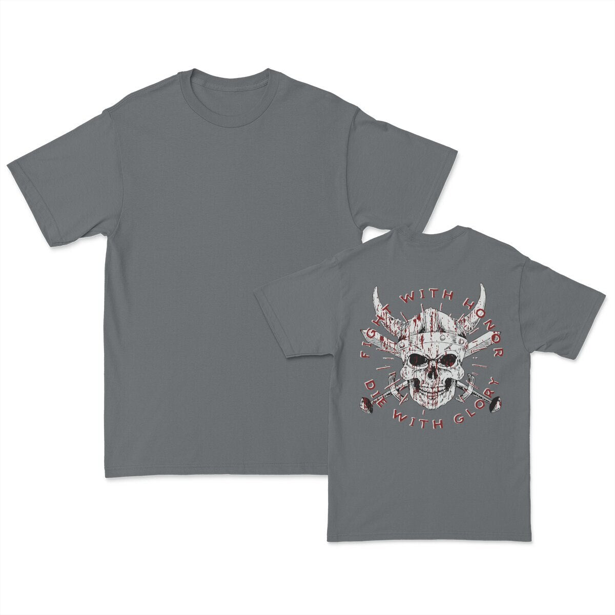 T-shirt Viking Crâne Nordique