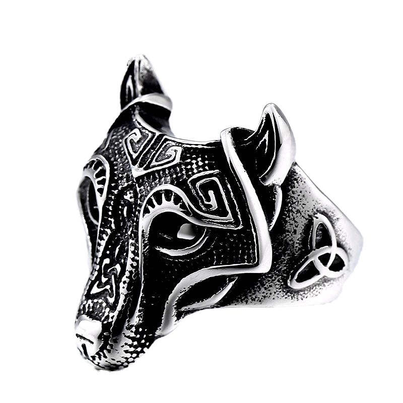 Bague Viking <br>Loup</Br> Viking Shop
