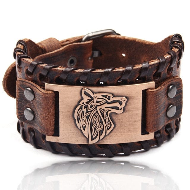 Bracelet Viking <br>Loup Fenrir</br> Viking Shop