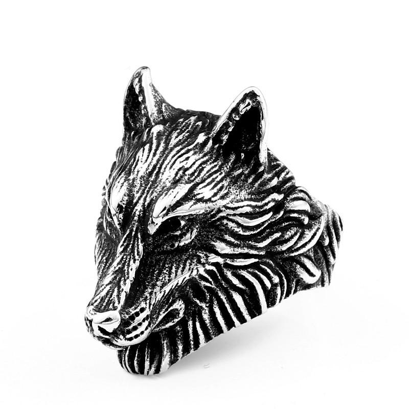 Bague Viking <br>Loup Fenrir</br> Viking Shop