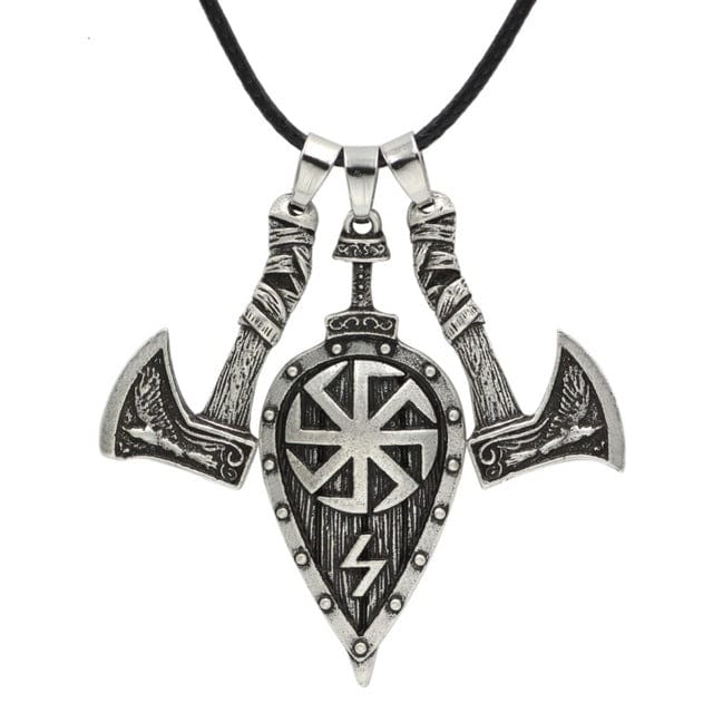 Collier Viking <br>Bouclier</br> Viking Shop