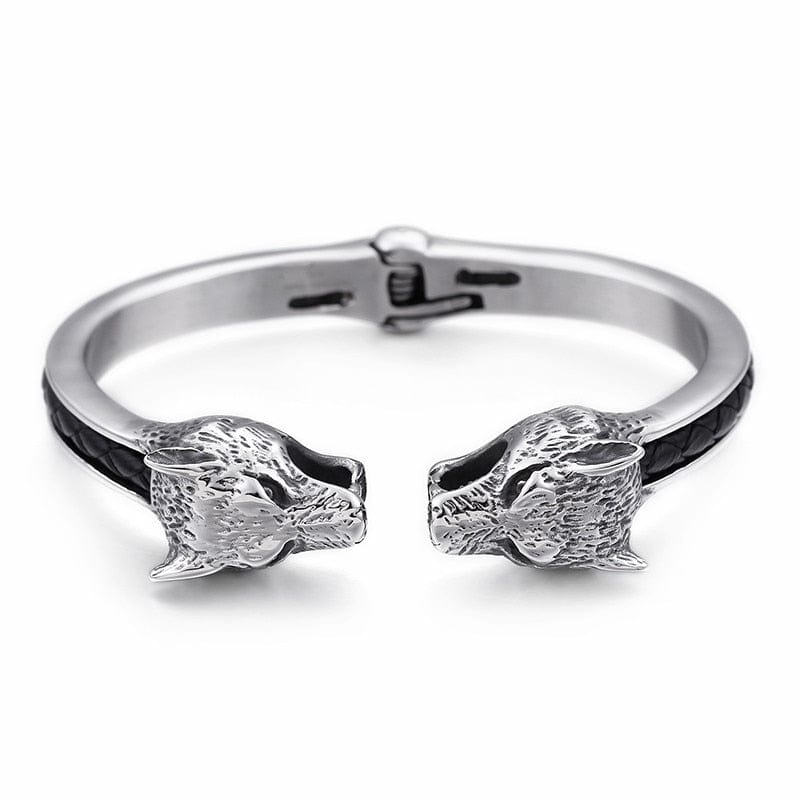 Bracelet viking <br>Loup Fenrir</br> Viking Shop