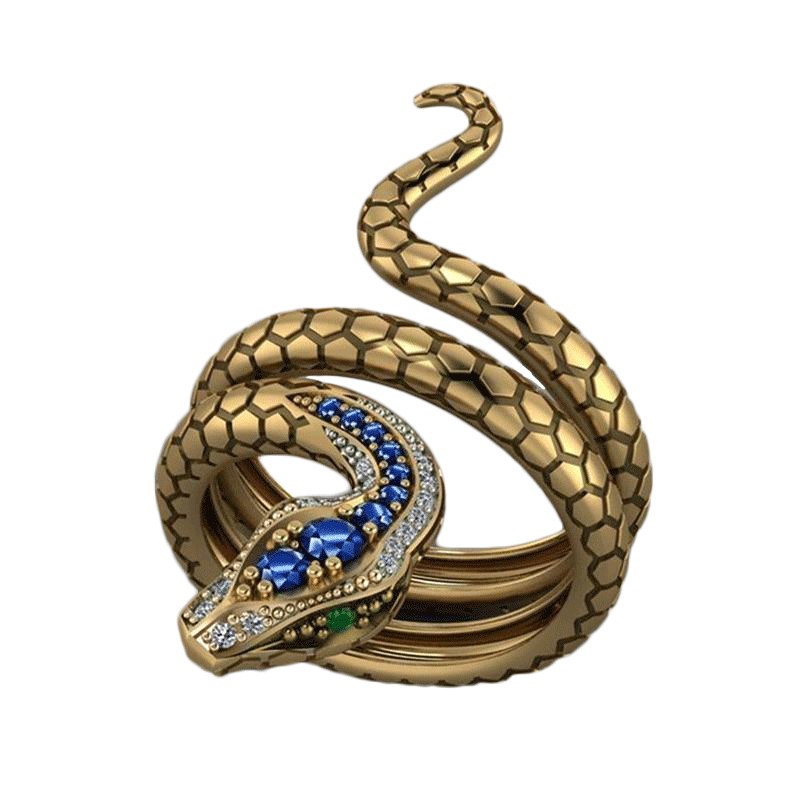 Bague Viking <br>Serpent Jormungand</br> Viking Shop