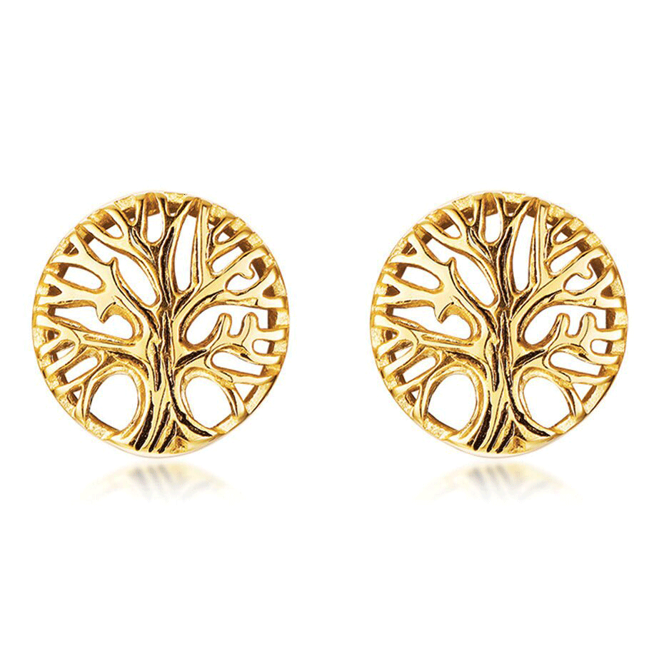 Boucles d'Oreilles <br>Arbre De Vie</br> Viking Shop