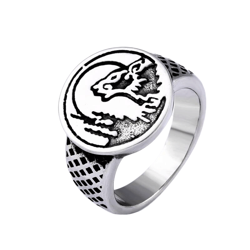 Bague Viking <br>Loup Fenrir</br> Viking Shop