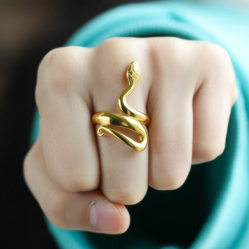 Bague Viking <br>Serpent Jormungand</br> Viking Shop