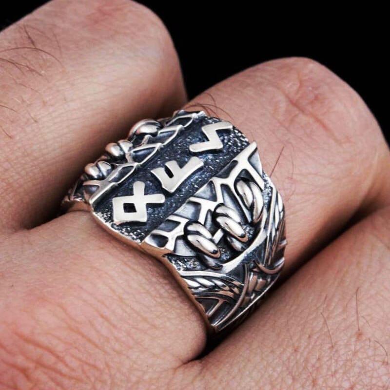 Bague Viking <br>Runes</br> Viking Shop