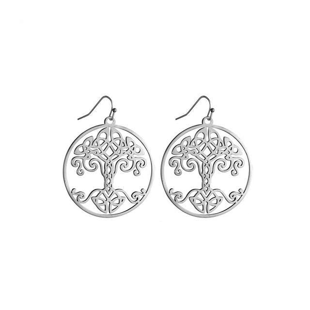Boucles d'Oreilles <br>Arbre De Vie</br> Viking Shop