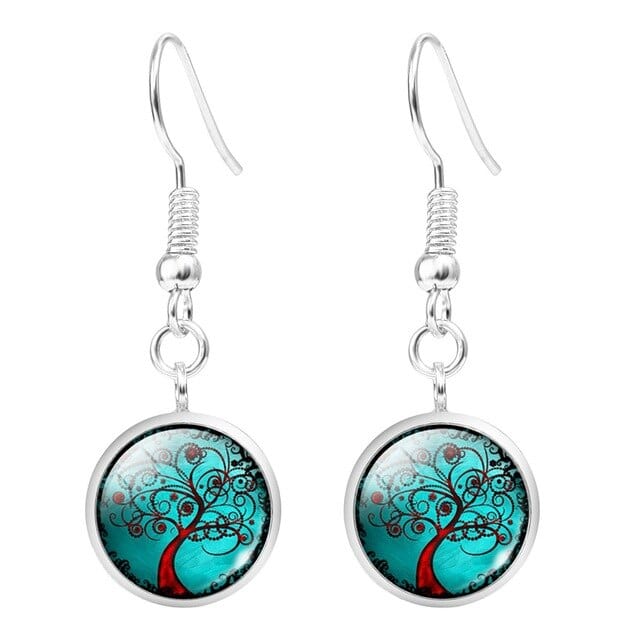 Boucles d'Oreilles <br>Arbre De Vie</br> Viking Shop