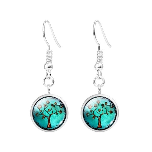 Boucles d'Oreilles <br>Arbre De Vie</br> Viking Shop