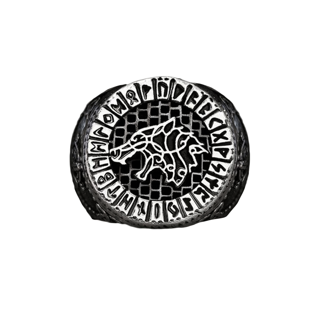 Bague Viking <br>Loup Fenrir</br> Viking Shop