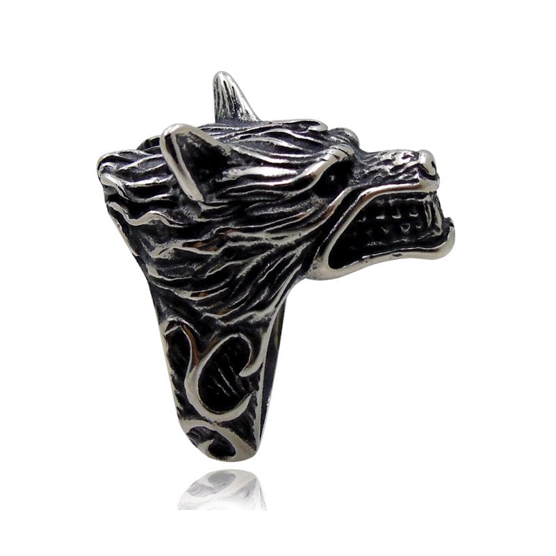 Bague Viking <br>Loup Fenrir</br> Viking Shop