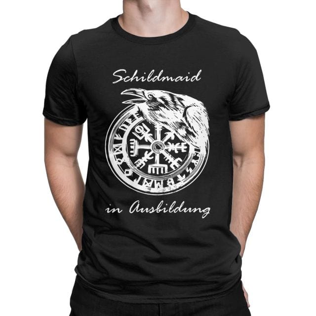 T-shirt Viking <br>Vegvisir & Corbeau</br> Viking Shop