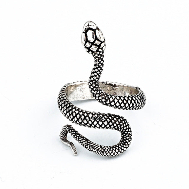 Bague Viking <br>Serpent de Midgard</br> Viking Shop