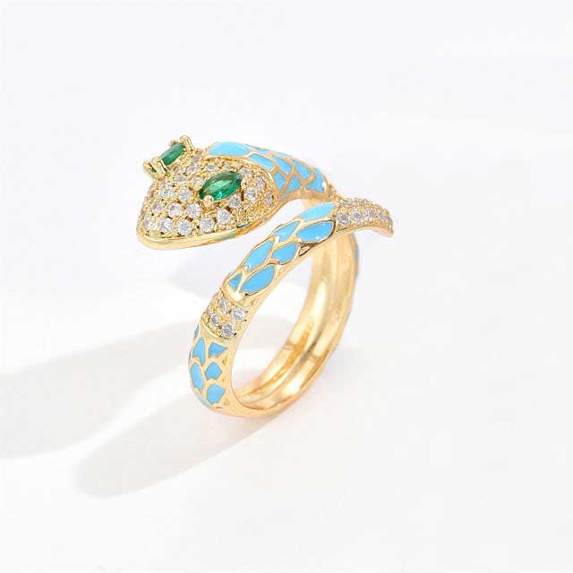 Bague Viking <br>Serpent de Midgard</br> Viking Shop