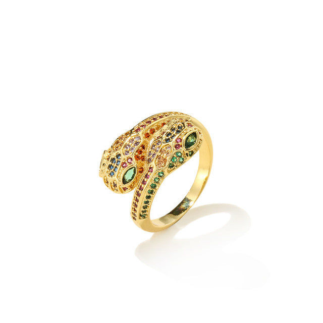 Bague Viking <br>Serpent de Midgard</br> Viking Shop