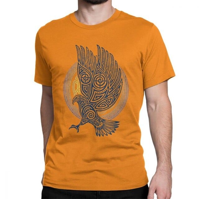 T-shirt Viking Corbeau
