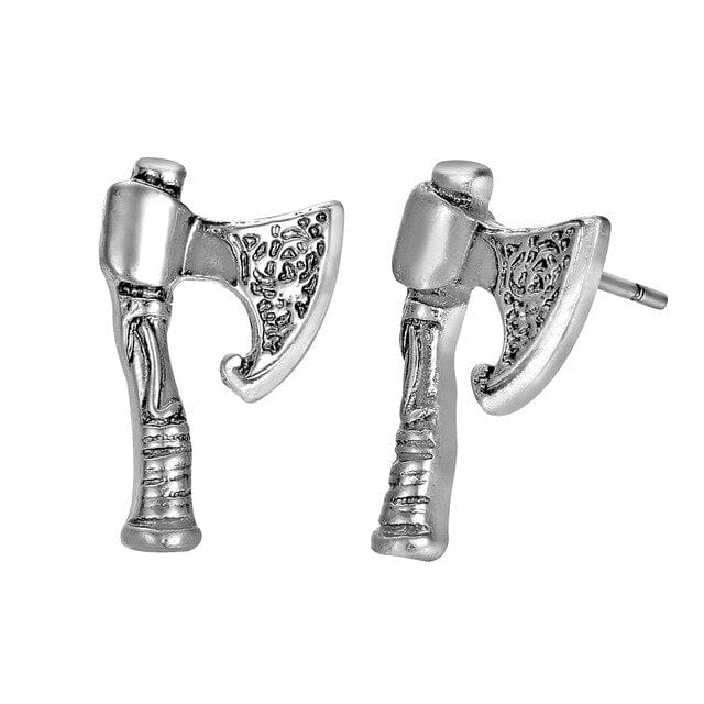 Boucles d'Oreilles <br>Hache</br> Viking Shop