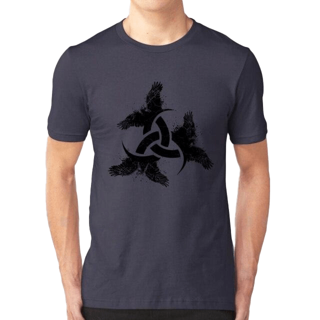 T-shirt Viking <br>Triskèle & corbeaux</br> Viking Shop