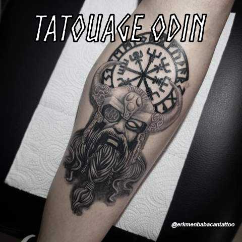 Tatouage Odin