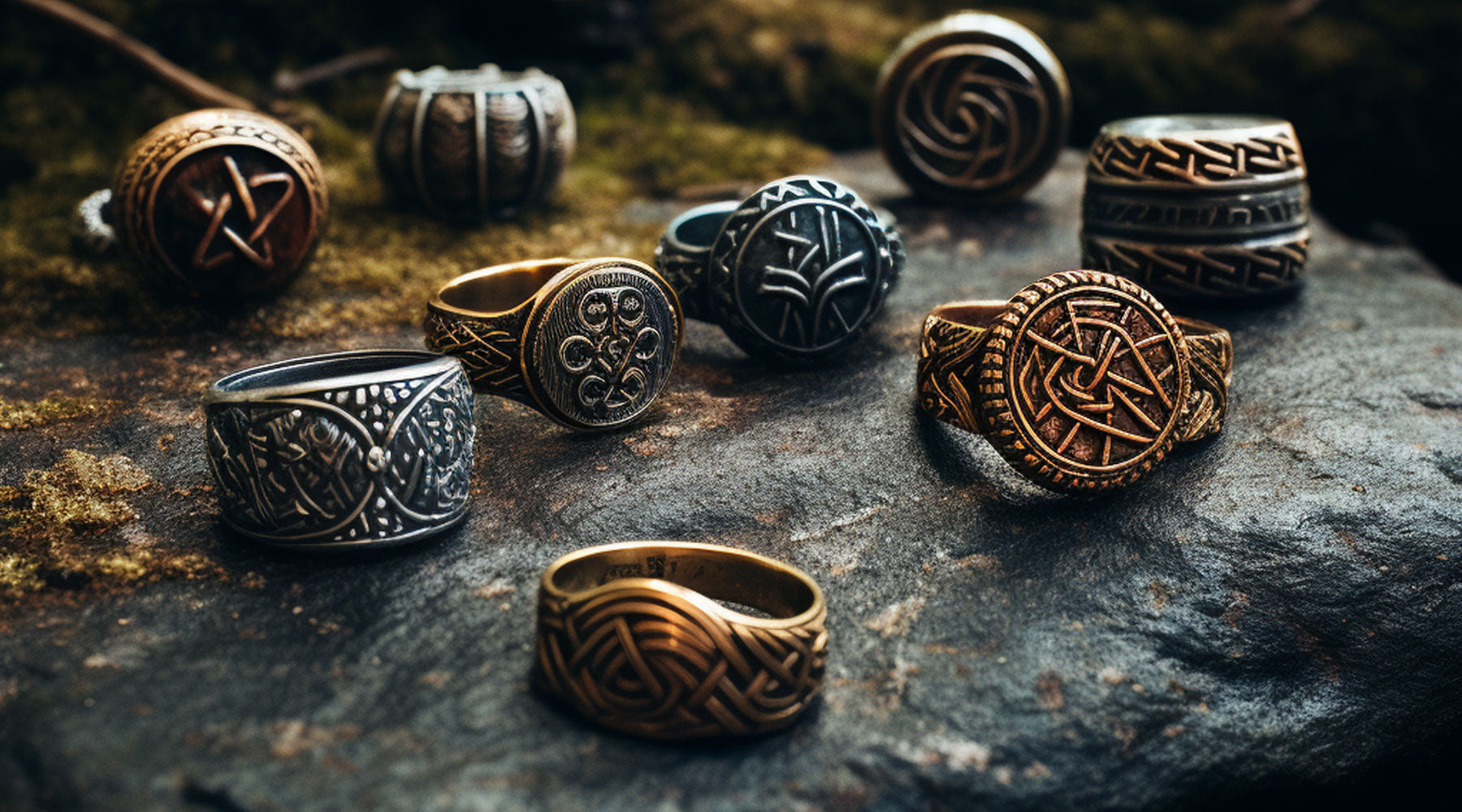 Chevalière Viking Homme