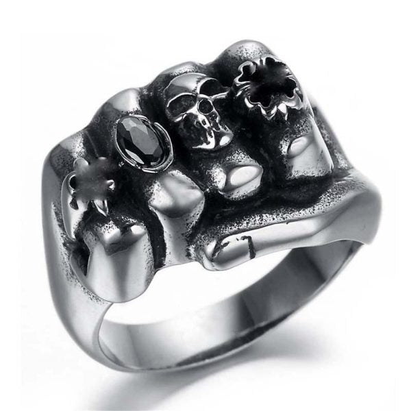 Bague Force de Ragnar - Acier