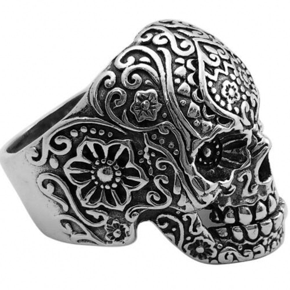 Bague Tête de Mort Abyssale