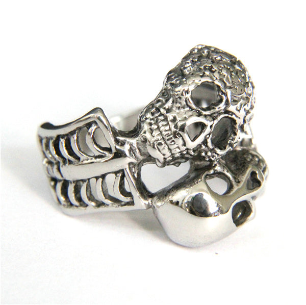 Bague Tête de Mort Veillée Funeste