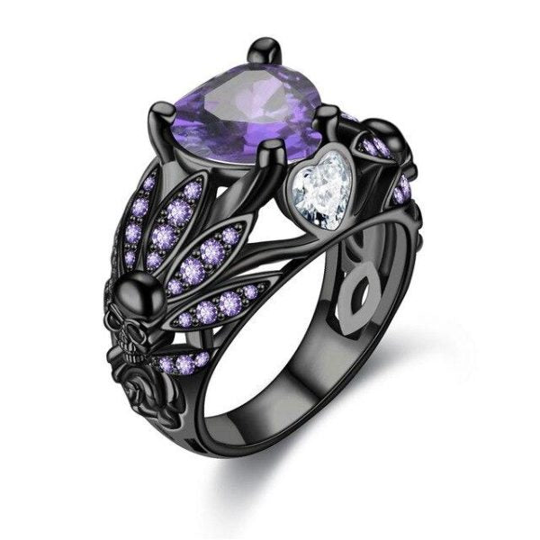 Bague Viking Hel en Acier