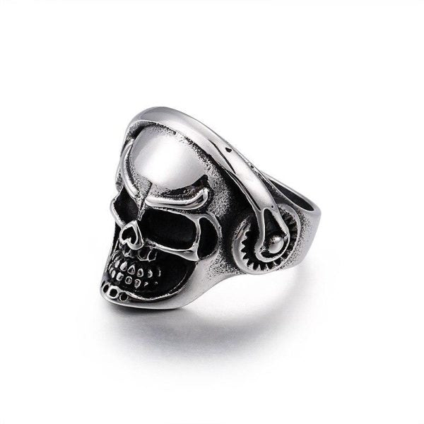 Bague Viking Mortel en Acier