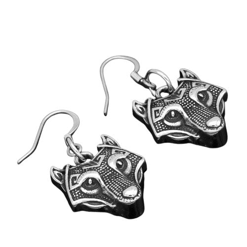 Boucles D'Oreilles Loup Fenrir