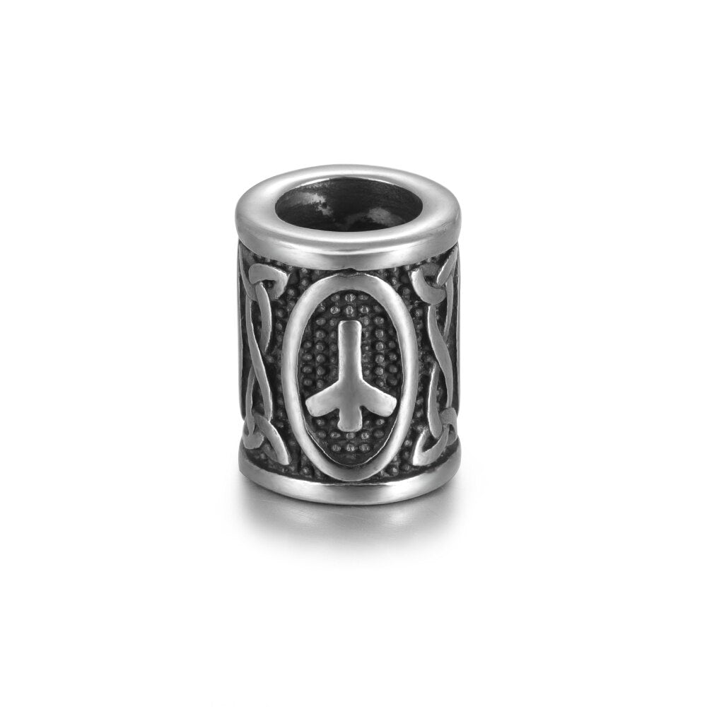 Perle En Acier <br>Rune Algiz</br> Viking Shop