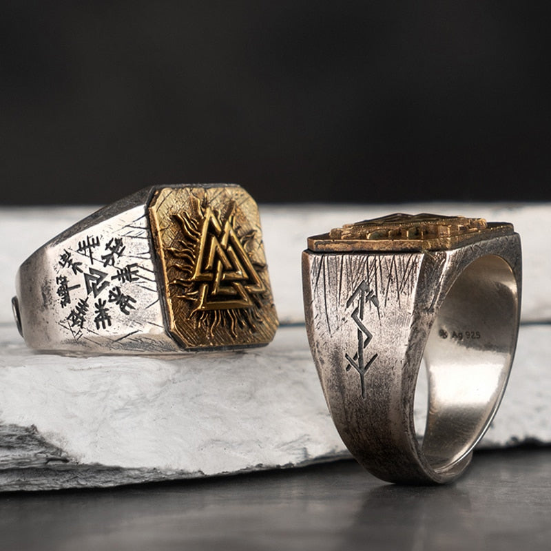 Bague Viking <br>Valknut</br> Viking Shop