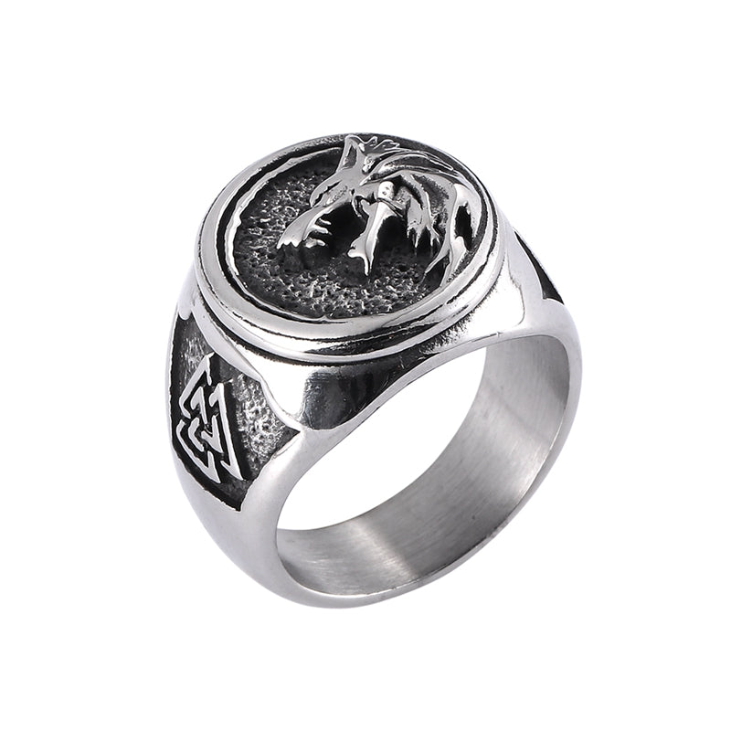 Bague Viking <br>Loup Fenrir</br> Viking Shop